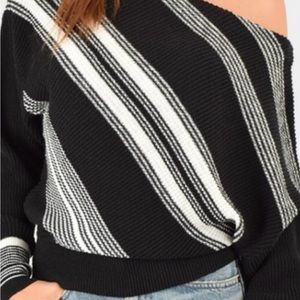Spectrum Stripe Sweater by Free People (pre-owned condition)